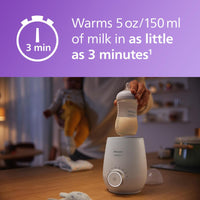 Philips Avent Premium Calientabiberones Rápido con Control de Temperatura