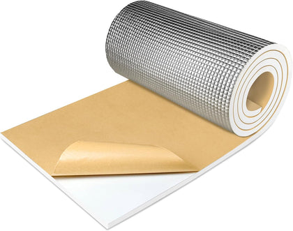 TroyStudio Sound Proof PEF Closed Cell Foam with Aluminum Foil, Self-Adhesive 13