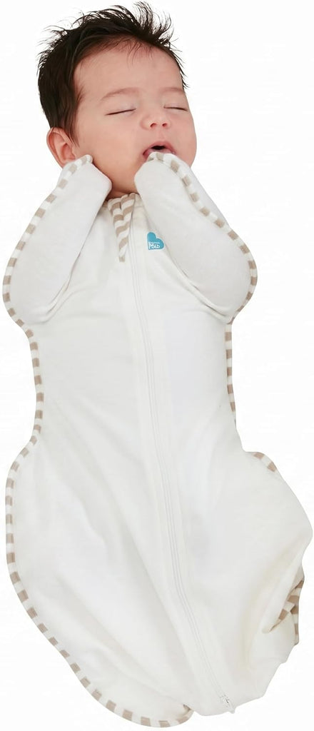 Love to Dream Swaddle Up Organic Baby Sleep Sack | 1.0 TOG, 13-19lbs, Cream