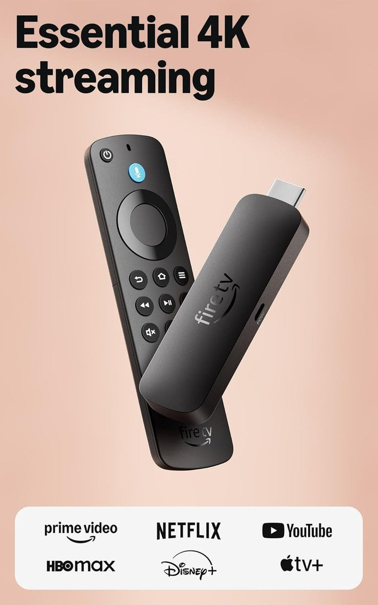 Fire TV Stick 4K Select, start streaming in 4K, AI-powered search, and free & live TV, find shows faster with Alexa+