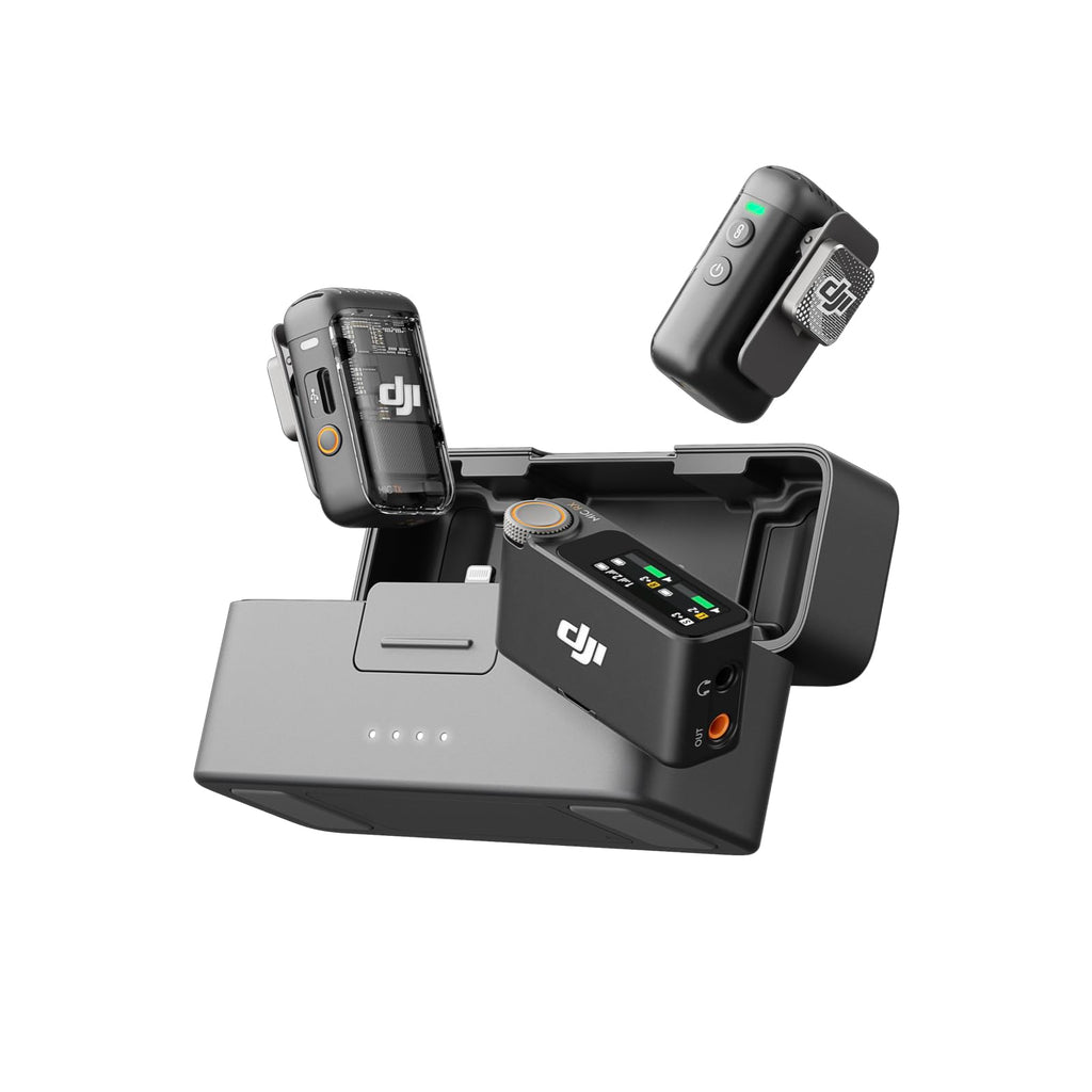 DJI Mic 2 (2 TX + 1 RX + Estuche de carga)