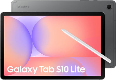 Samsung Galaxy Tab S10 Lite, 6GB RAM, 128GB, Long Battery Life, 10.9” LCD, S Pen for Note-Taking, Exynos 1380, Circle to Search, AI Tools, Gray
