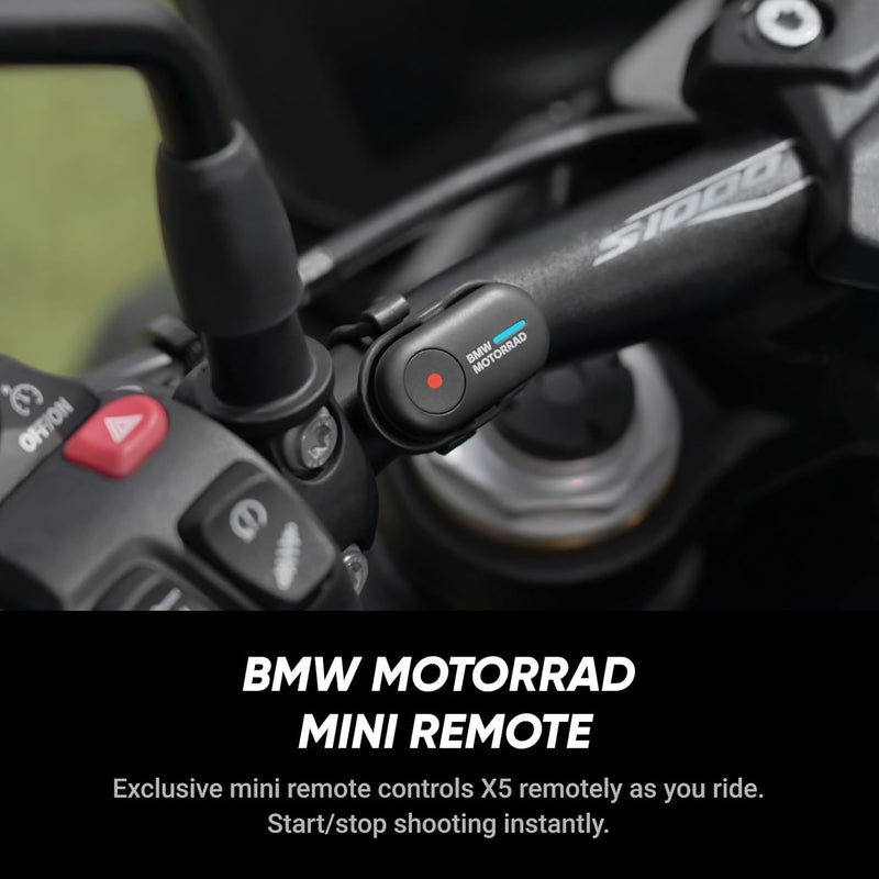 Insta360 X5 BMW Motorrad Edition — Cámara de acción 360 8K resistente al agua