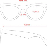 Ray-Ban Meta (Gen 2) Skyler - Shiny Chalky Grey / Transitions Sapphire — Gafas inteligentes IA, cámara 12MP