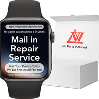 LW Mail-in Repair Service with Original OEM Pull Screen for Apple Watch Series 5 (40mm) Replacement Screen LCD Display Touch Digitizer Assembly A2092 A2094 A2156 (We Repair for You, No Parts Sent)