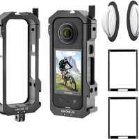 Insta360 X4 Standard Bundle — Cámara de acción 360 8K resistente al agua