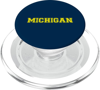 College University style Michigan Sports Gift PopSockets PopGrip for MagSafe