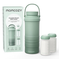 Momcozy Conservadora Portátil de Leche Materna 22 oz para 24 Horas