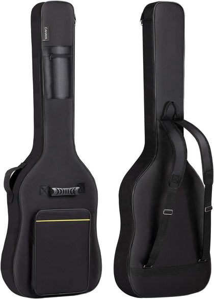 CAHAYA Bass Guitar Case Gig Bag 0.3in Thick Padded Soft Electric Bass Case