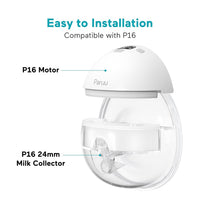 Paruu P16 Copa Recolectora de Repuesto 150 ml para Extractor de Leche