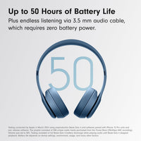 Beats Solo 4 - Azul Pizarra — Audífonos inalámbricos Bluetooth on-ear, hasta 50h