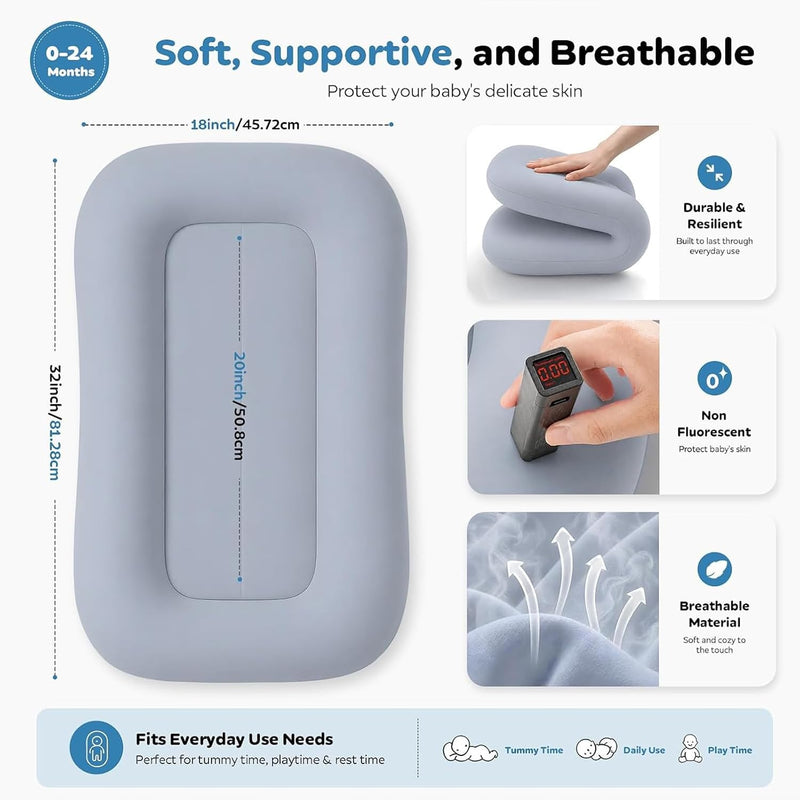 Mapotf Nido Lounger para Recién Nacidos 0 a 24 Meses
