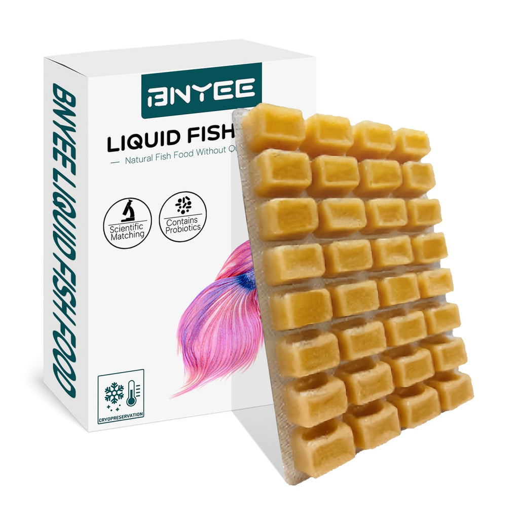 BNYEE Liquid Fish Food - Consisting of Non-Living Daphnia Without Refrigeration for Fry/Larvae/Small, Corals, Jelly, Seahorses, and Other Aquarium Fish