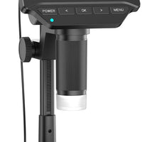 TOMLOV DM4W Microscope with Weighing Scale: 4.3" Digital Coin Microscope with Screen, Error Coin Magnifier with Lights,