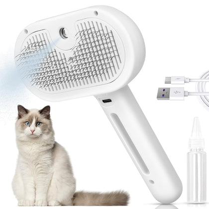 Cepillo de Vapor 3 en 1  para Mascotas