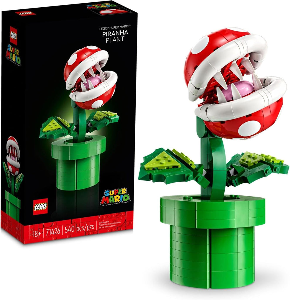 LEGO Super Mario Piranha Plant Building Sets for Adults