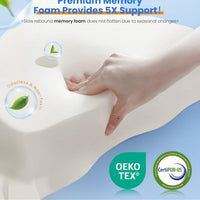 Cozyplayer Ultra Pain Relief Cooling Pillow for Neck Support, Adjustable Cervical