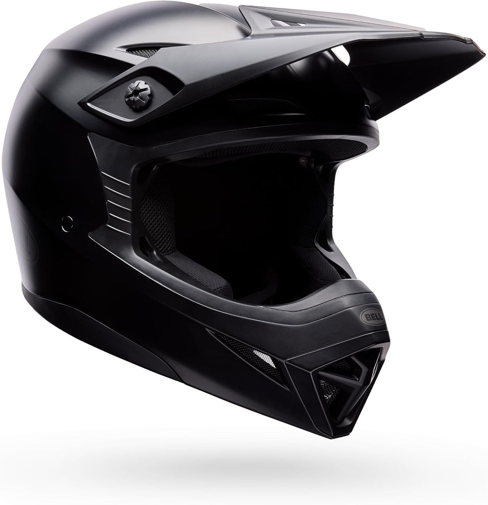 Bell MX-10 MIPS Helmet, Matte Black Solid, Medium