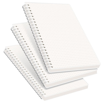 RETTACY Dotted Journal Notebook, 160 Pages per Pack, A5 (5.7'' × 8.3'')