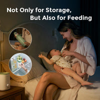 Momcozy Natural Biberones de Boca Ancha Libres de BPA