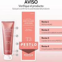 PESTLO PESTLE + ROAD PESTLO Baby Collagen Glow Mask 2.36 fl.oz - Korean Peel Off Facial Mask Infused with Reallagen/T3 Vegan Collagen, Aginon, Volufiline for Hydrating, Firming, Glow, Glass Skin
