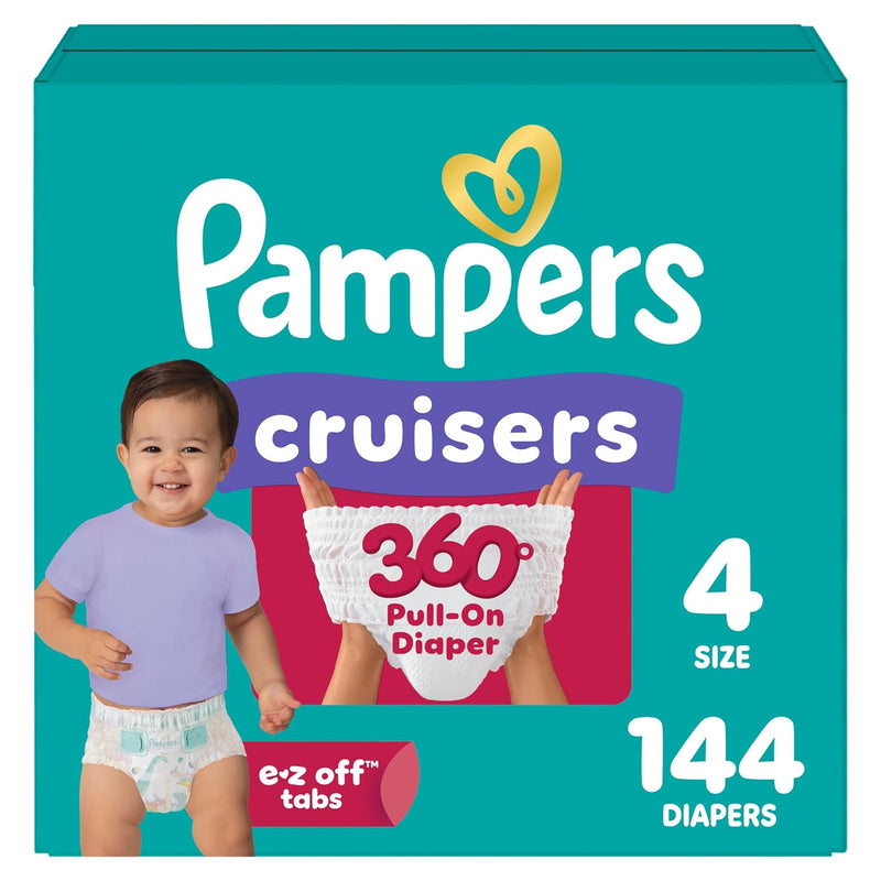 Pampers Cruisers 360 Pañales Tipo Calzoncito para Bebé Tallas 3 a 8