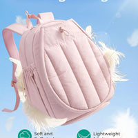 BAGSMART - Bolsa de tenis y gimnasio para mujeres, con compartimento para 2 raquetas,