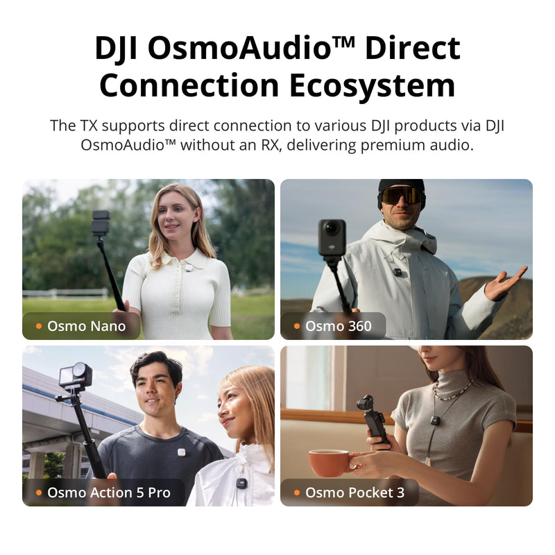 DJI Mic 2 (2 TX + 1 RX + Estuche de carga)