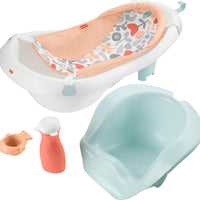 Fisher-Price Sling N Seat 4 en 1 Bañera para Bebé Summer Blossoms Modelo 2