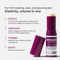 Dr.Melaxin Cemenrete Balsamo Multifuncional de Calcio y Colageno 9g, Tratamiento Antiarrugas para Rostro y Contorno de Ojos, Stick Coreano