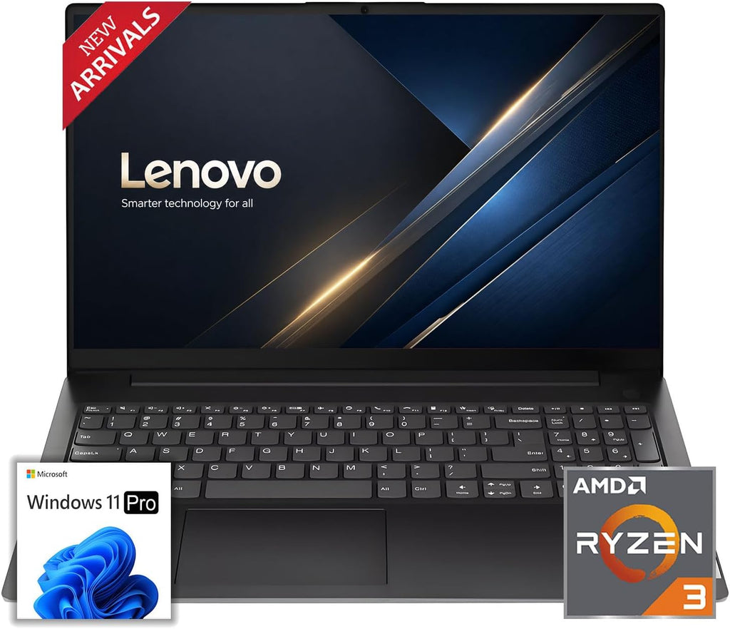 Lenovo New V15 Business Laptop(2026-2027 Edition), Powerful AMD Ryzen 3 7320U(Beats i7-1065G7) CPU, 16GB DDR5, 2TB PCIe, 15.6" FHD Display, 14.5-Hour Battery Life, Windows 11 Pro with MS 365 for Web
