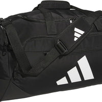 Adidas Defender 5 Duffel Bag for Sports, Gym and Travel, Black, OSFA