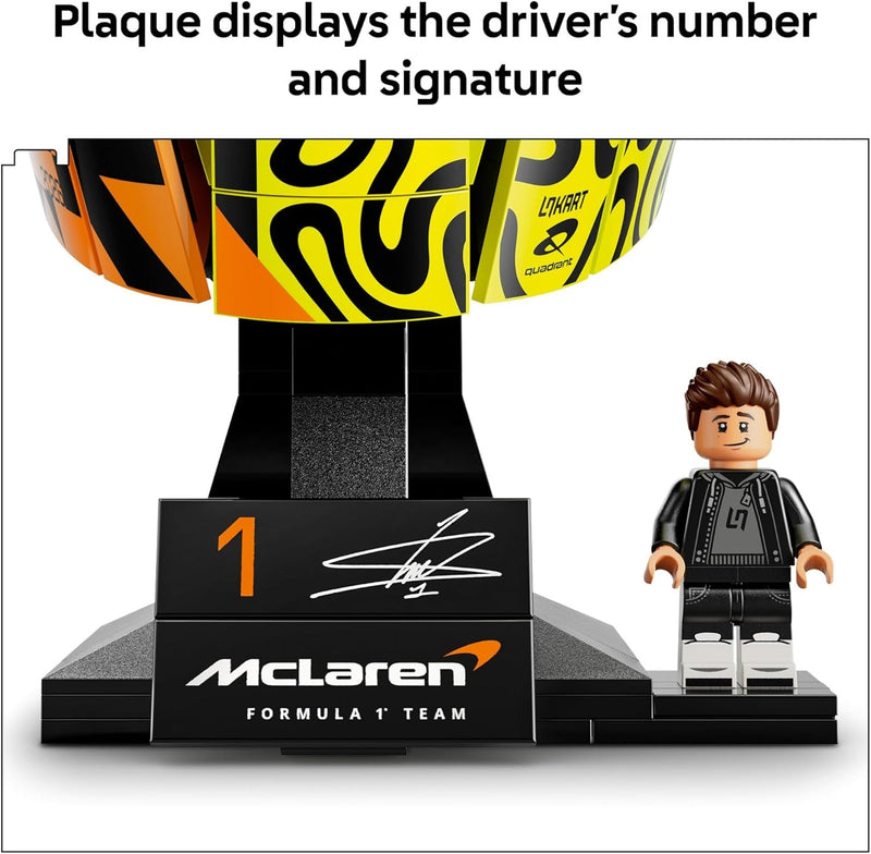 LEGO Editions McLaren MasterCard F1 Team Lando Norris Helmet