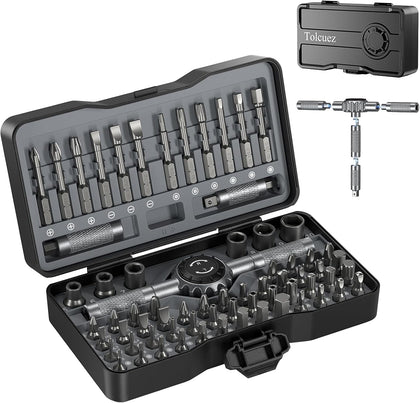 69 in 1 T Handle Ratchet Screwdriver Set,Multi Screwdriver for Home, Repair