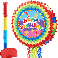 WERNNSAI Happy Birthday Piñata - Happy Birthday Party Games for Kids