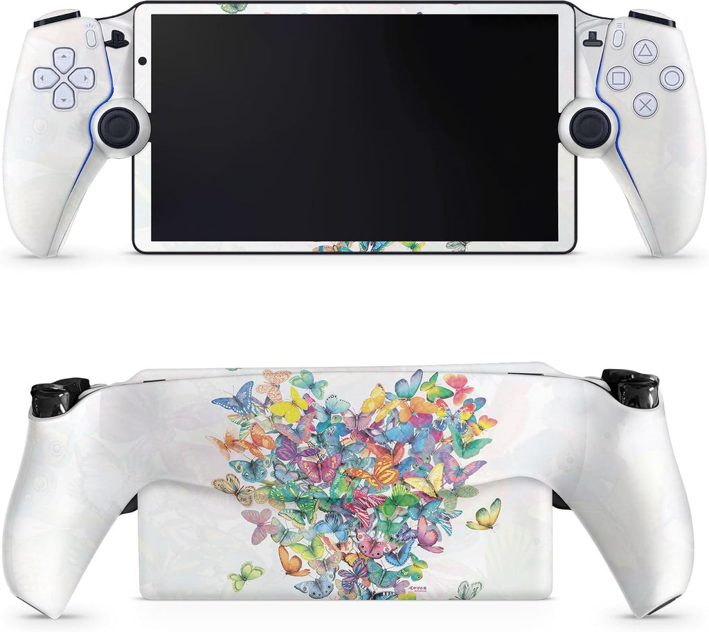 Glossy Glitter Gaming Skin Compatible with PS5 Portal Remote Player - Wildheart - Premium 3M Vinyl Protective Wrap Decal Cover - Easy to Apply | Crafted in The USA by MightySkins