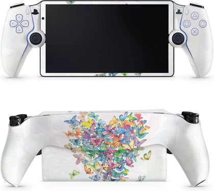 Glossy Glitter Gaming Skin Compatible with PS5 Portal Remote Player - Wildheart - Premium 3M Vinyl Protective Wrap Decal Cover - Easy to Apply | Crafted in The USA by MightySkins
