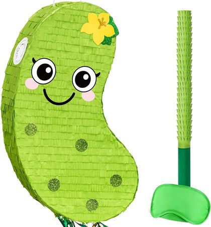 WERNNSAI Pickle Piñata, Pickle Cucumber Party Decorations Pepino Party