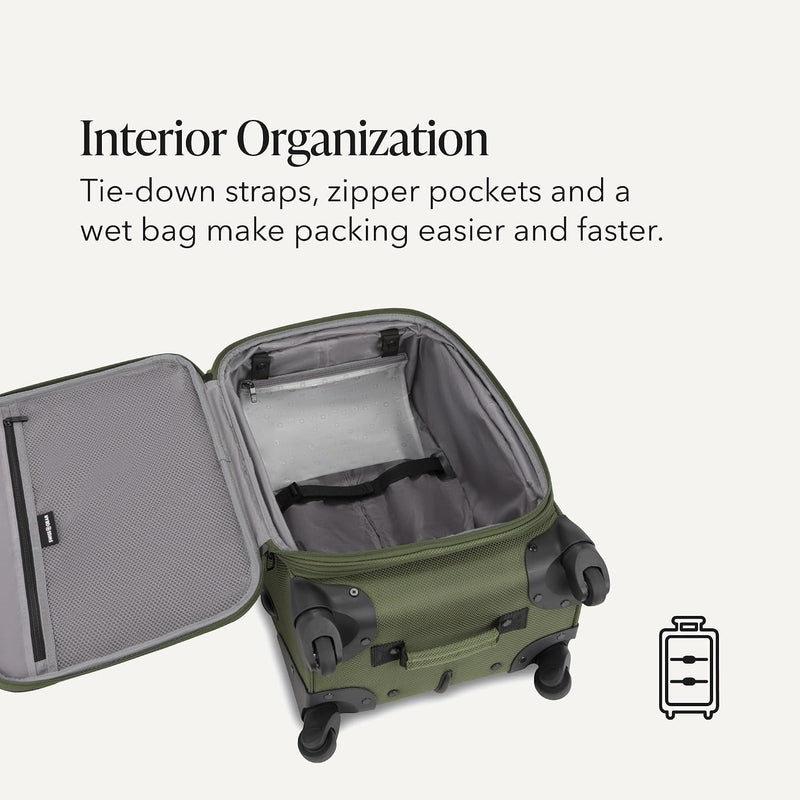 SwissGear Sion 2-Piece Travel Set, Softside Expandable Carry-On