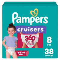 Pampers Cruisers 360 Pañales Tipo Calzoncito para Bebé Tallas 3 a 8