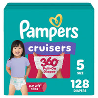 Pampers Cruisers 360 Pañales Tipo Calzoncito para Bebé Tallas 3 a 8