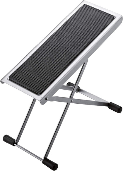 K&M Konig & Meyer 14670.014.11 Footrest - 6 Positions Sturdy Non-Skid Rubber Foot Pad for Classical, Acoustic, Electric