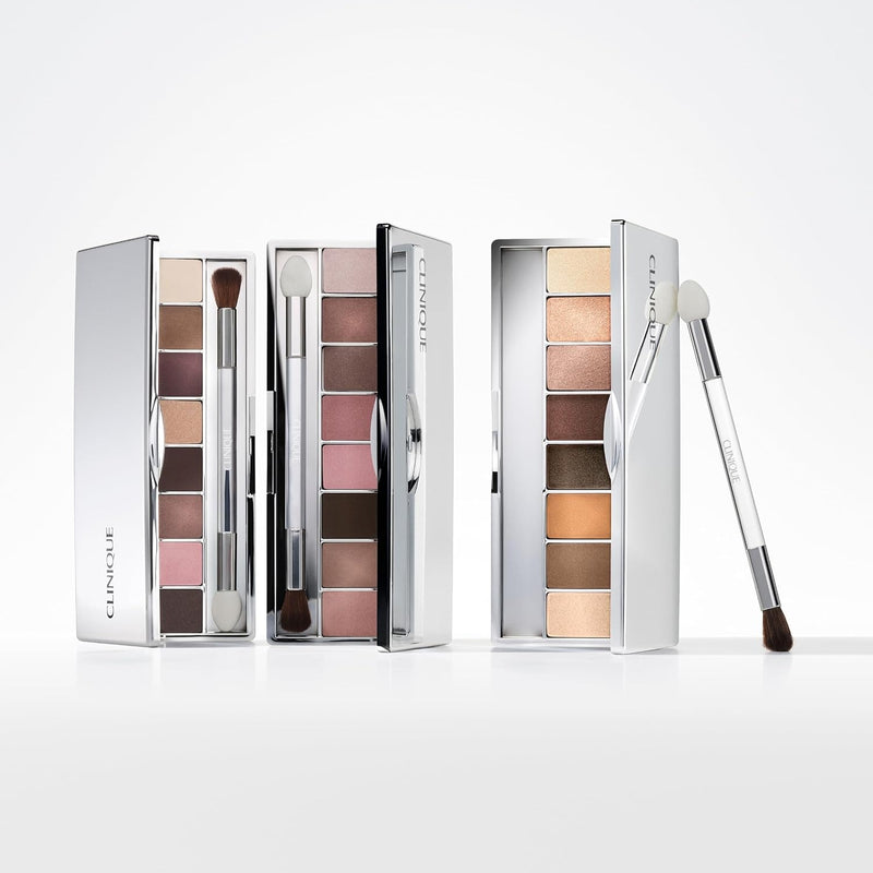 Clinique All About Shadow Eye Shadow Palette, 8 Silky + Buildable Shades