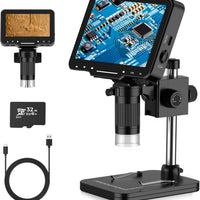 PalliPartners Digital Microscope for Coins with Light HD Screen