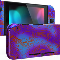 eXtremeRate DIY Replacement Shell Buttons for Nintendo Switch, Back Plate for Switch Console, Housing with Full Set Buttons for Joycon Handheld Controller - Damascuscamo
