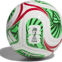 adidas Unisex-Adult World Cup Club Mexico, White/Vivid Red/Amazon Green/Flash Lime, 4