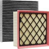 BX-Good Cabin Engine Air Filter for Lincoln Nautilus (2019-2023),Continental (2017-2020),Mkx (2016-2018),Mkz (2013-2020)(Except Hybrid),Ford Fusion (2013-2020)(Except 2.0L),Edge (2015-2024)