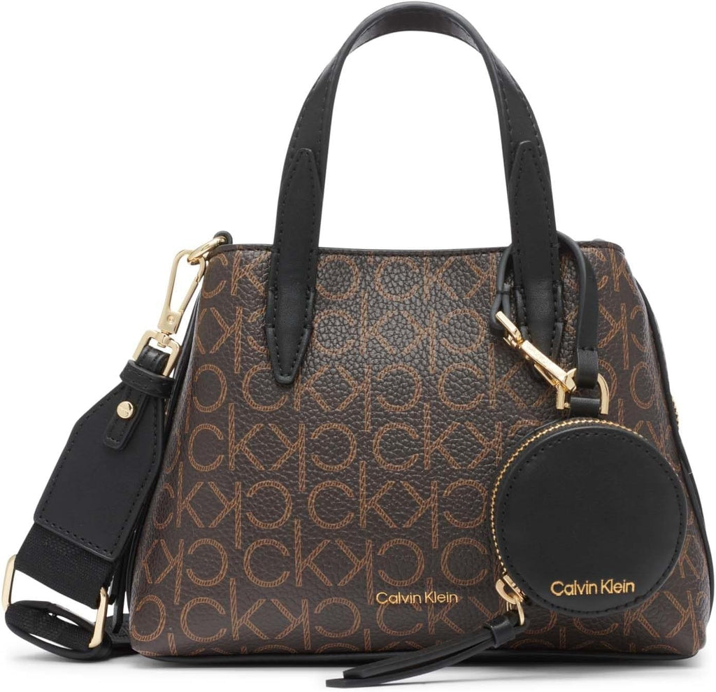 Calvin Klein Men's Millie 2 in 1 Mini Satchel Crossbody Handbag