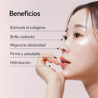 PESTLO PESTLE + ROAD PESTLO Baby Collagen Glow Mask 2.36 fl.oz - Korean Peel Off Facial Mask Infused with Reallagen/T3 Vegan Collagen, Aginon, Volufiline for Hydrating, Firming, Glow, Glass Skin
