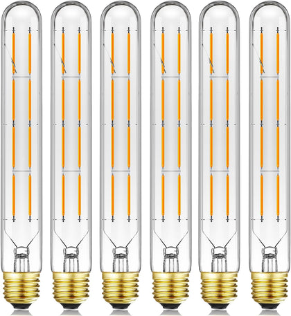 LVYE E26 Tubular Led Bulb 8W E26 Dimmable Light Bulbs 2700k Warm White